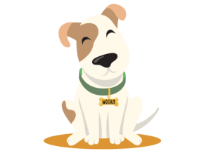 Wotans Tierbetreuung Maskottchen